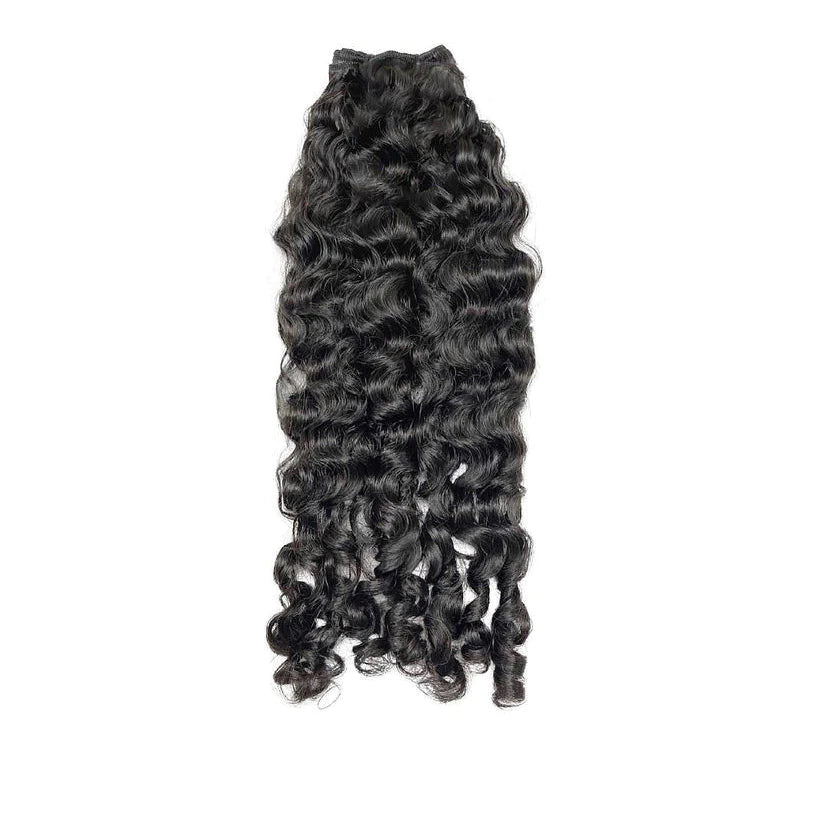 curly human hair, natural curly hair extensions, burmese hair extensions, tangle-free curly hair, luxury hair extensions, bouncy curly hair